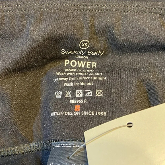 NWT Sweaty Betty Women's Power 32" Bootcut Workout Trousers XS Black #SB8965R - Picture 6 of 7